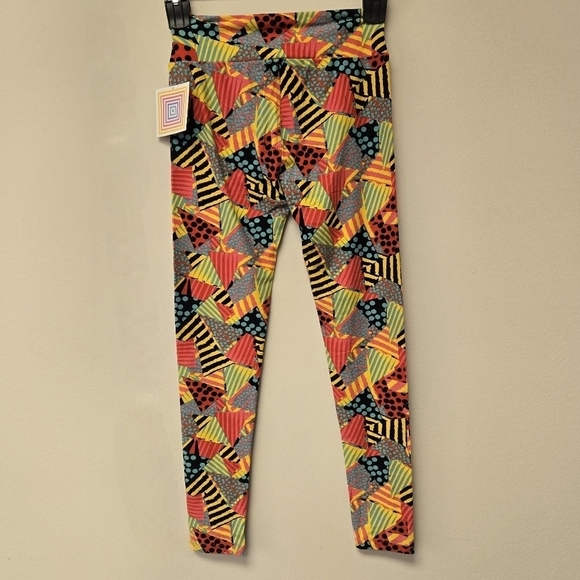 Lularoe 90s Retro Print Legging OS - Picture 2 of 7